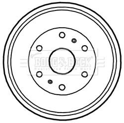 Brake Drum (BBR7234)