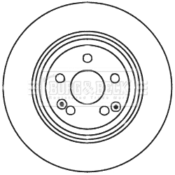 Brake Disc (BBD6028S)