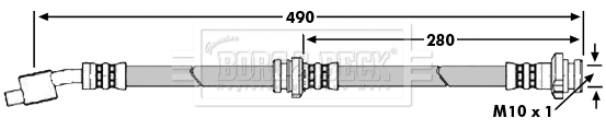 Brake Hose (BBH7653)