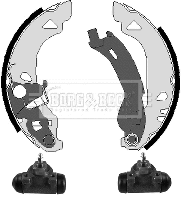 Brake Shoe Set (BBS1028K)