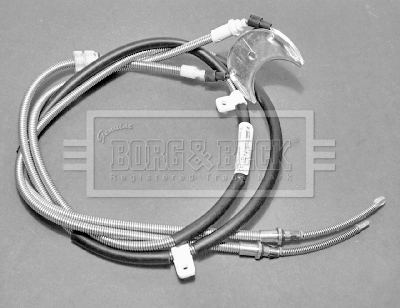 Cable Pull, parking brake (BKB1342)