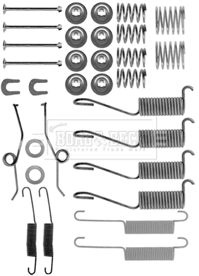 Accessory Kit, brake shoes (BBK6110)