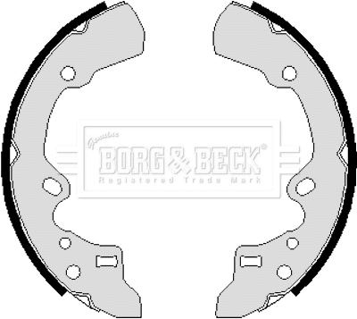 Brake Shoe Set (BBS6063)