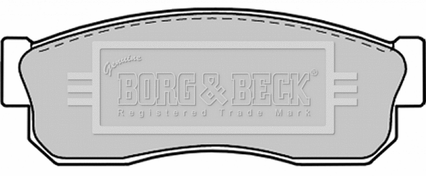 Brake Pad Set, disc brake (BBP1312)