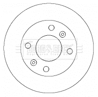 Brake Disc (BBD4342)