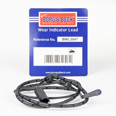 Warning Contact, brake pad wear
