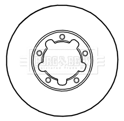 Brake Disc (BBD5232)