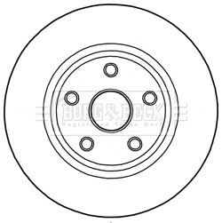 Brake Disc (BBD6004S)