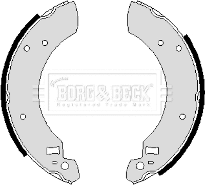 Brake Shoe Set (BBS6115)