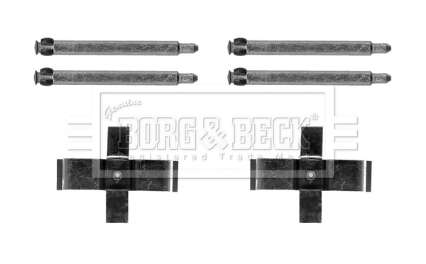 Accessory Kit, disc brake pad (BBK1619)