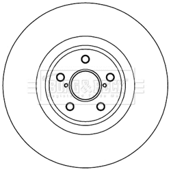 Brake Disc (BBD5971S)
