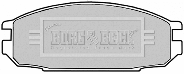 Brake Pad Set, disc brake (BBP1331)