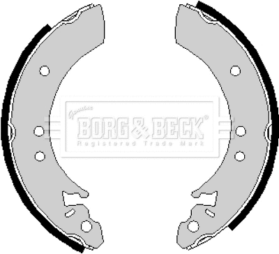 Brake Shoe Set (BBS6143)