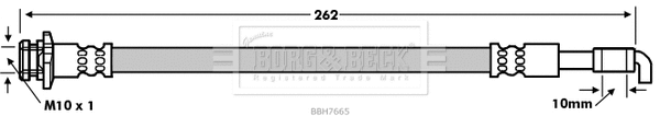 Brake Hose (BBH7665)