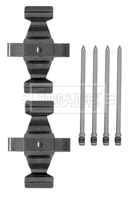 Accessory Kit, disc brake pad (BBK1511)