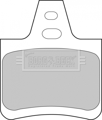 Brake Pad Set, disc brake (BBP1550)
