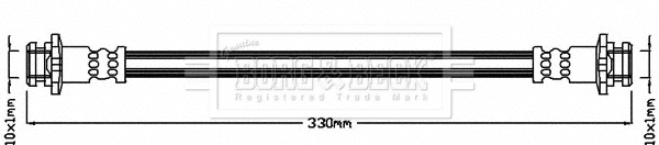 Brake Hose (BBH8046)