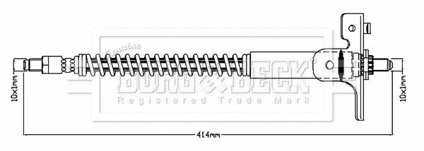 Brake Hose (BBH7073)