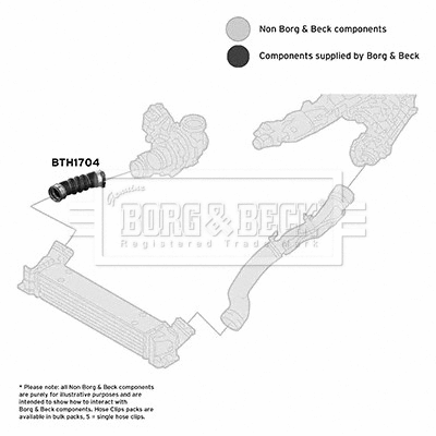 Charge Air Hose (BTH1704)