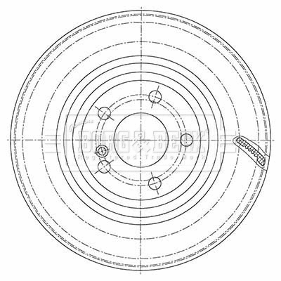 Brake Disc (BBD5468)