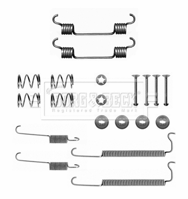 Accessory Kit, brake shoes (BBK6351)
