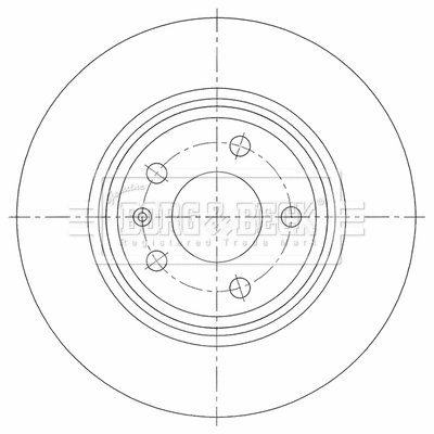 Brake Disc (BBD5462)