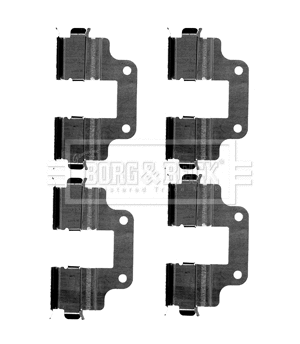 Accessory Kit, disc brake pad (BBK1543)