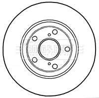 Brake Disc (BBD4745)
