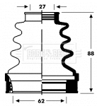 Bellow Kit, drive shaft (BCB2806)