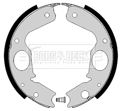 Brake Shoe Set, parking brake (BBS6409)