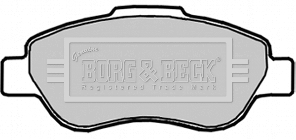Brake Pad Set, disc brake (BBP1914)