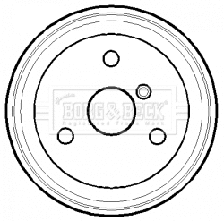 Brake Drum (BBR7118)