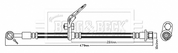 Brake Hose (BBH7749)
