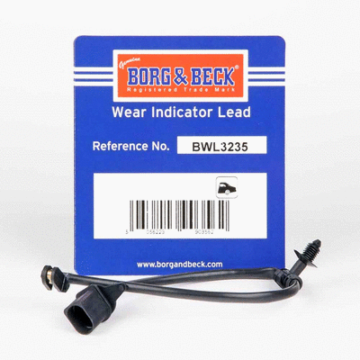 Warning Contact, brake pad wear (BWL3235)