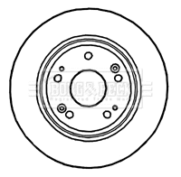 Brake Disc (BBD4743)