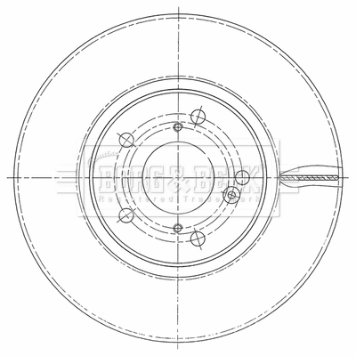 Brake Disc (BBD5463)