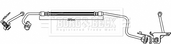 Brake Hose (BBH8634)