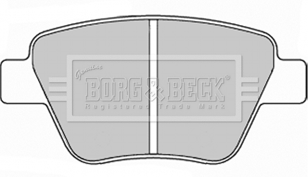 Brake Pad Set, disc brake (BBP2242)