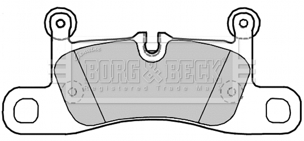 Brake Pad Set, disc brake (BBP2280)