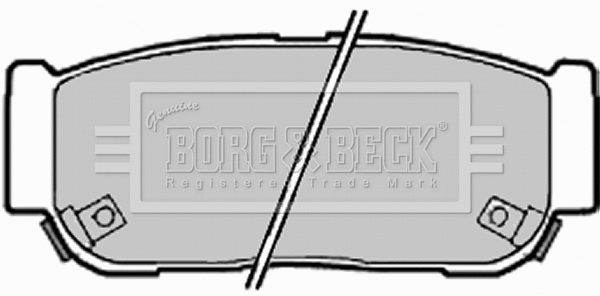 Brake Pad Set, disc brake (BBP2018)