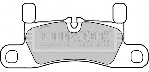 Brake Pad Set, disc brake (BBP2350)