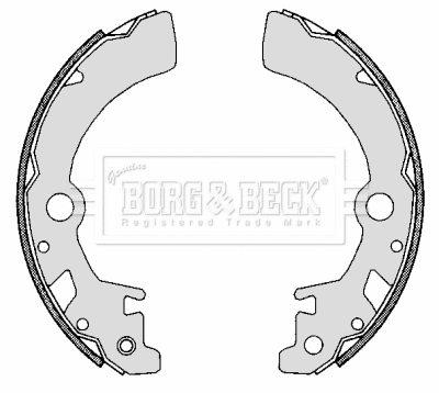 Brake Shoe Set (BBS6289)