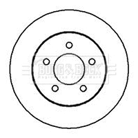 Brake Disc (BBD4122)