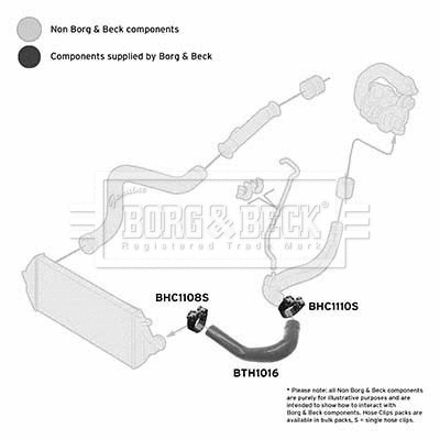 Charge Air Hose (BTH1016)