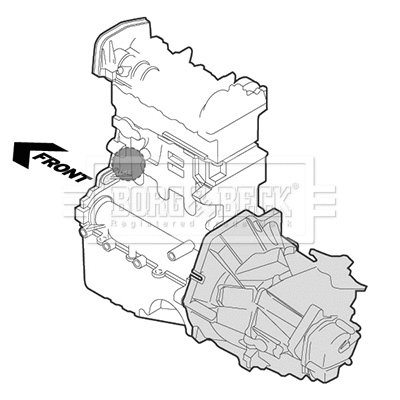 Mounting, engine