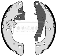 Brake Shoe Set (BBS6386)