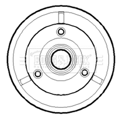 Brake Drum (BBR7074)