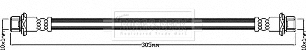 Brake Hose (BBH8265)