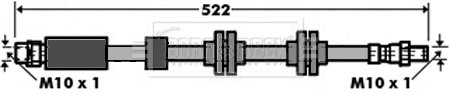 Brake Hose (BBH7392)