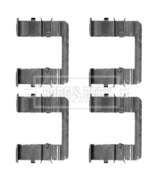 Accessory Kit, disc brake pad (BBK1351)